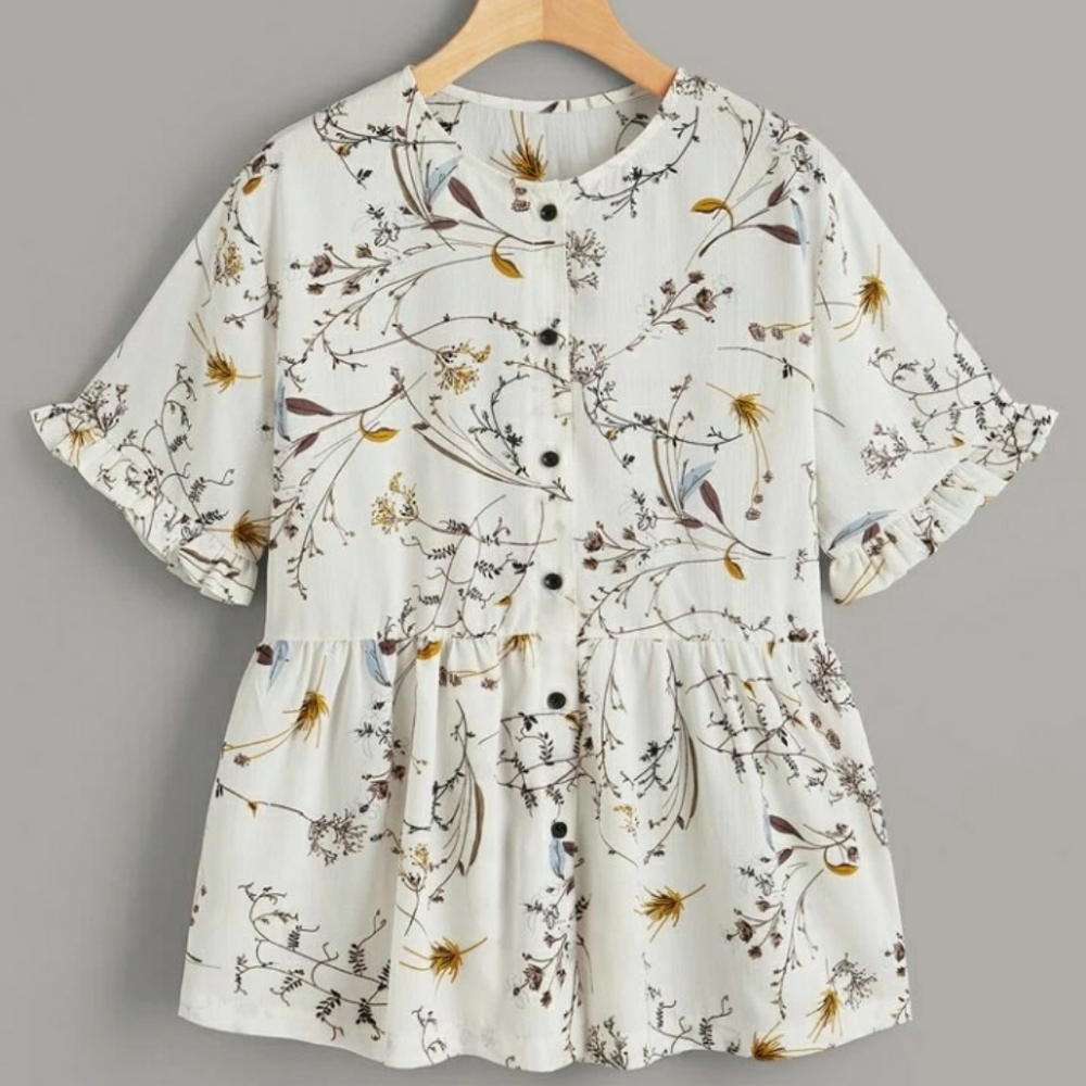 Cute Floral print shirt